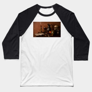 Vanitas With Port and Walnuts Baseball T-Shirt